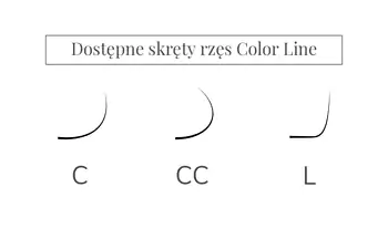 Вії Color Line RED
