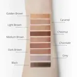 Хна пудрова для брів Noble Brow - Chocolate 2