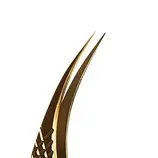 Pęseta do rzęs Noble Gold PRO 5