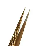 Пінцет для вій Noble Gold PRO 6 3