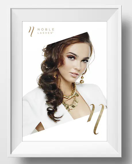 Плакат Noble Lashes Elegant