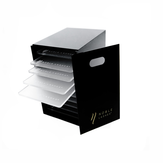 Чорна коробка для вій від Noble Lashes