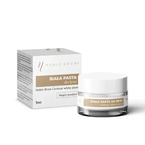 Біла паста для брів Noble Brow