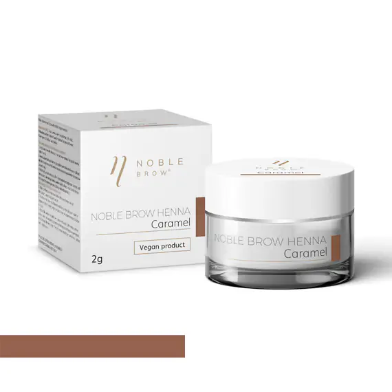 Хна пудрова для брів Noble Brow - Caramel