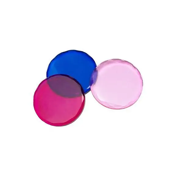 Kolorowa podstawka kryształowa - oszczędność kleju