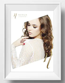 Плакат Noble Lashes Delicate