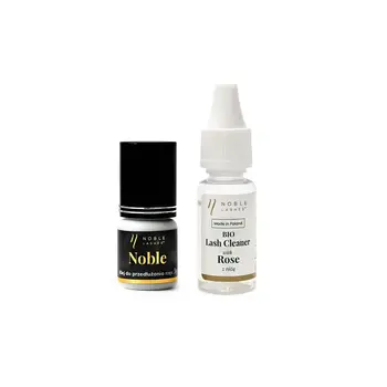 Клей Noble + BIO Cleaner для вій з трояндою