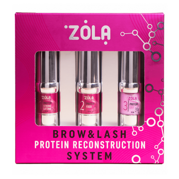 ZOLA LAMINATION PROTEIN Pink – набір для ламінування брів і вій