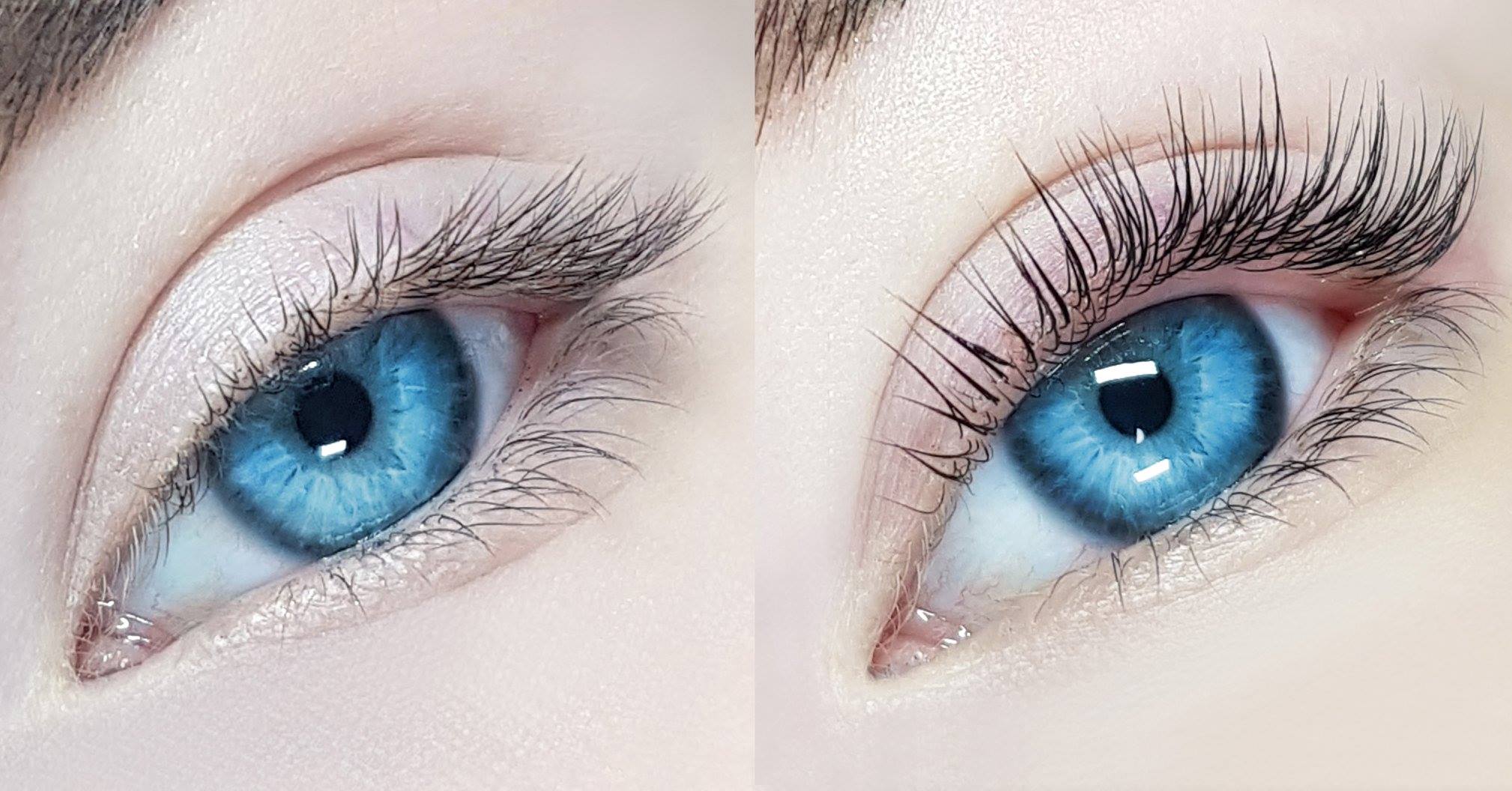 Effect of Fall in the Volume lash lift and lamination by Noble Lashes