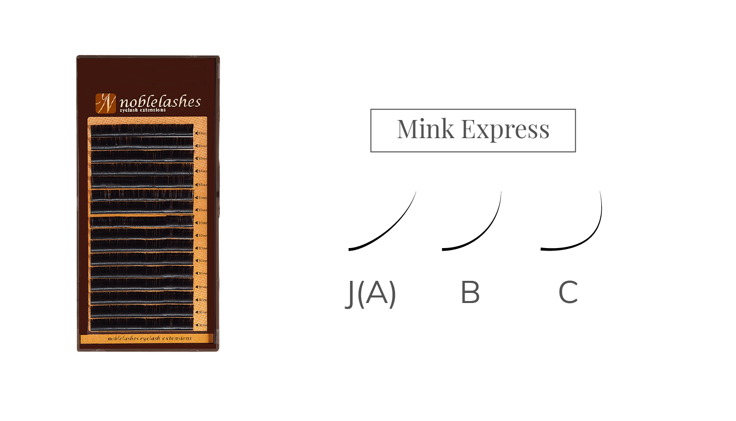mink express, вигин вій, noble lashes, вії