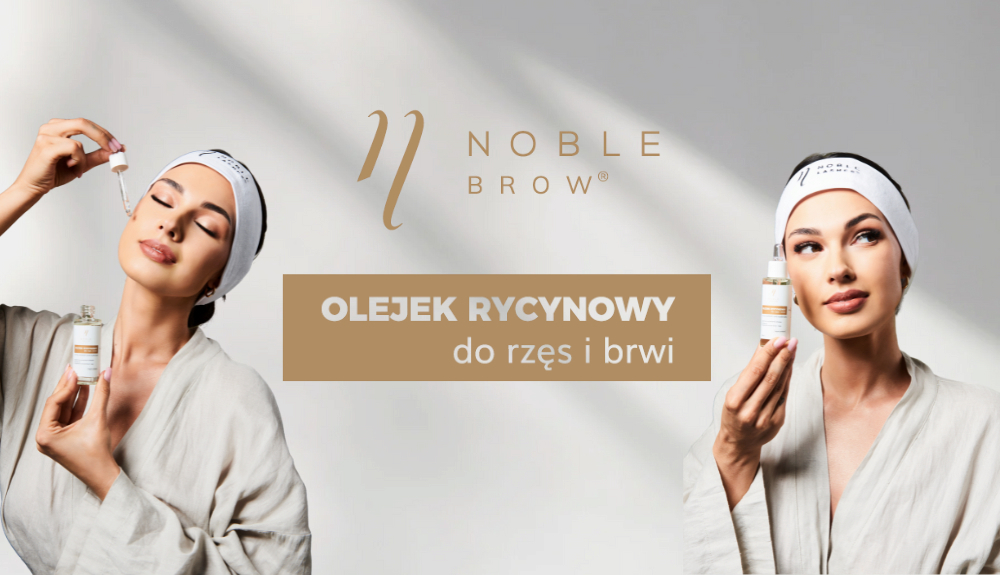 Олія рицинова Noble Brow – натуральний еліксир для брів та вій
