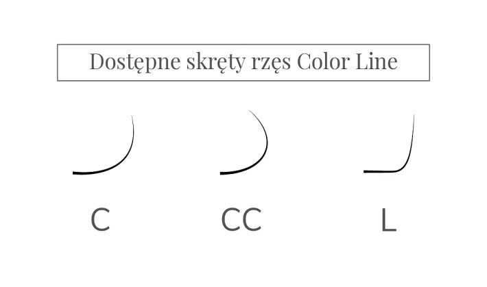 Вії Color Line PINK