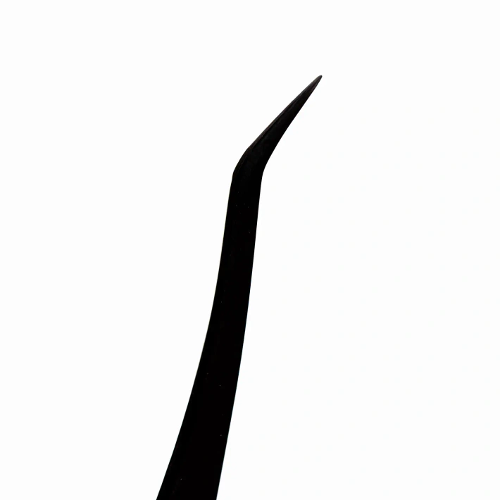 Пінцет Plasma Black Curved