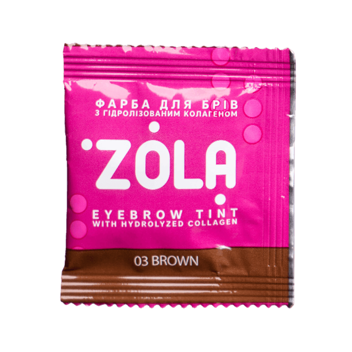 Фарба для брів ZOLA у саше