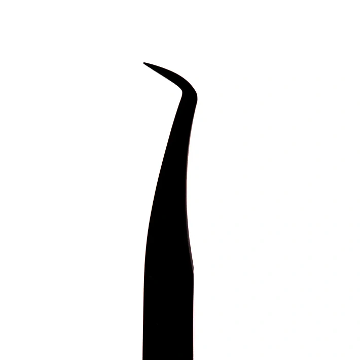 Пінцет чорний Slim Swan