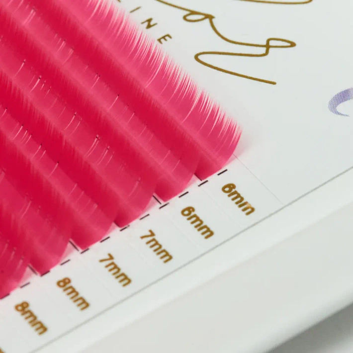 Вії Color Line PINK